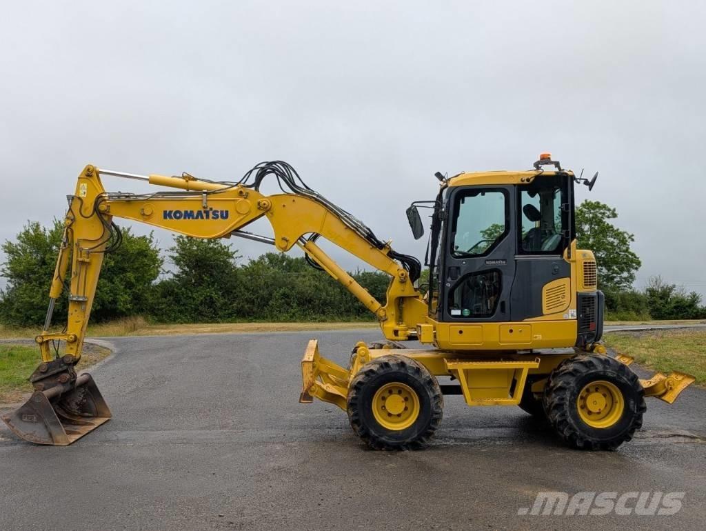 Komatsu PW 98 MR-8 Excavadoras de ruedas