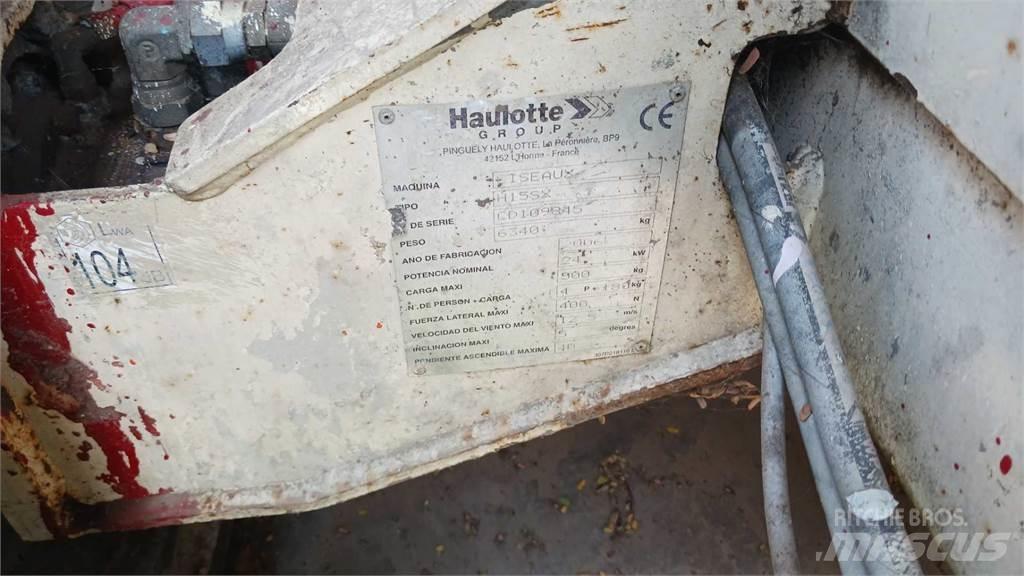 Haulotte H15SX Plataformas tijera