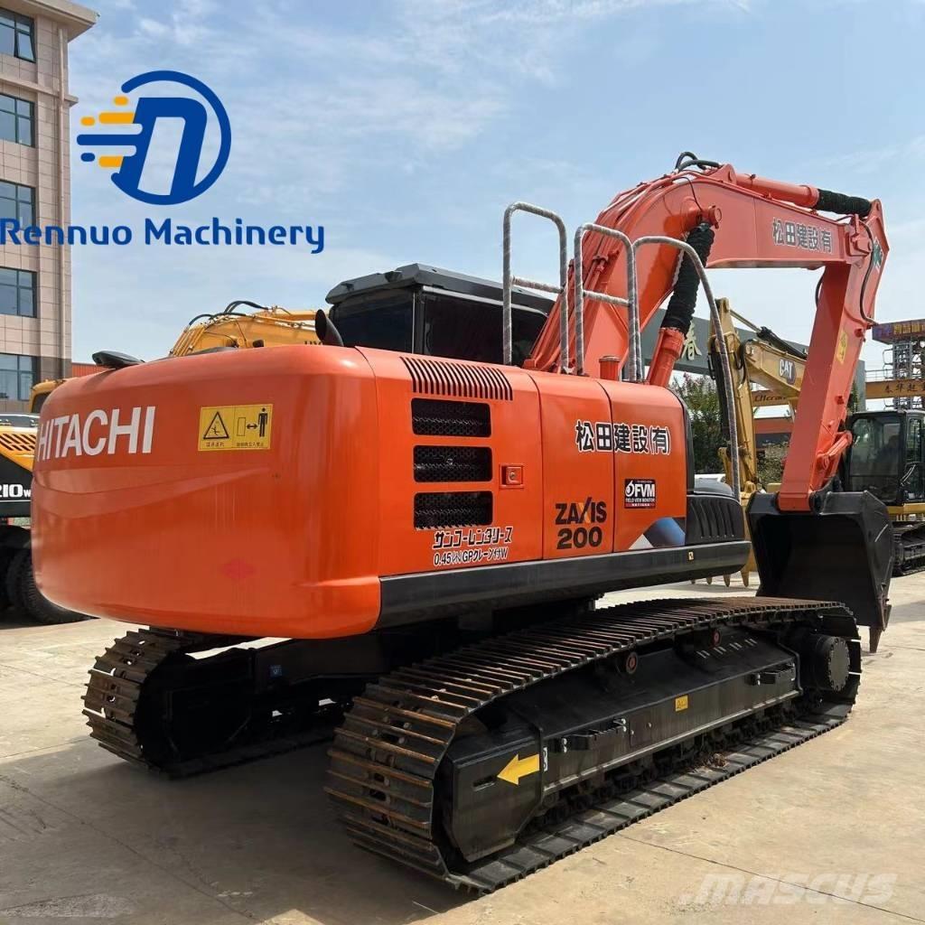 Hitachi ZX 200 Excavadoras sobre orugas