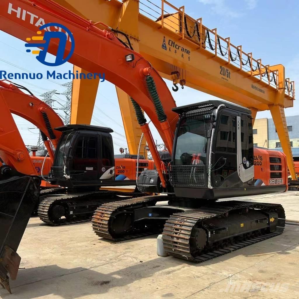 Hitachi ZX 200 Excavadoras sobre orugas