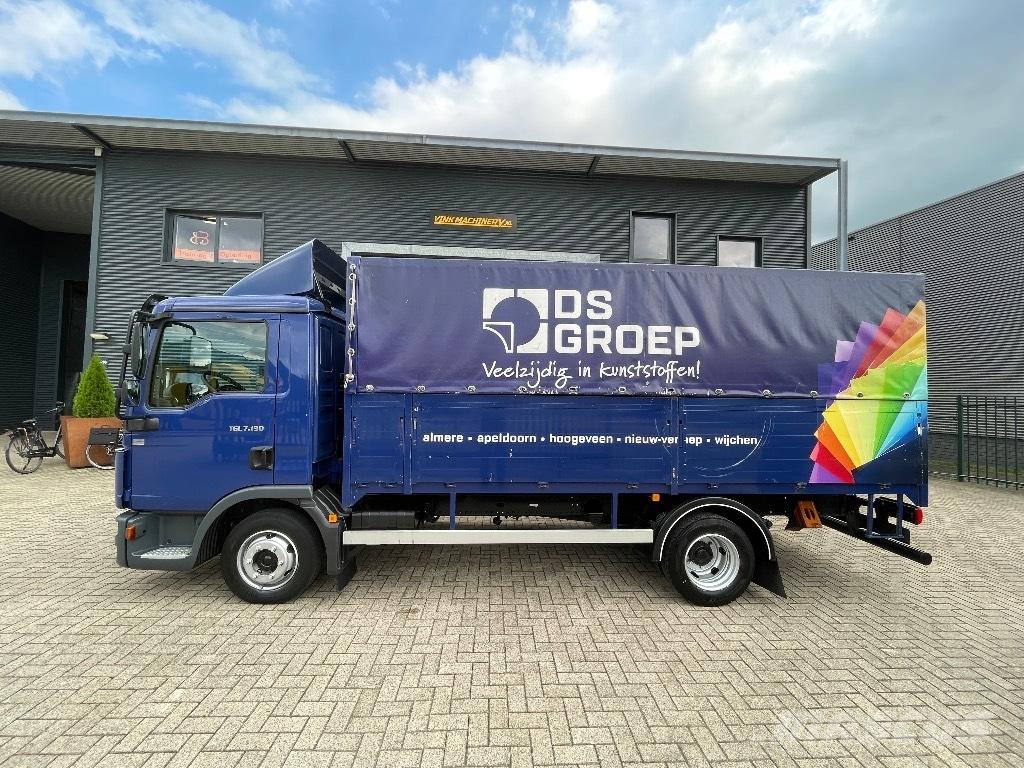 MAN TGL 7.190 Camiones de caja de lona