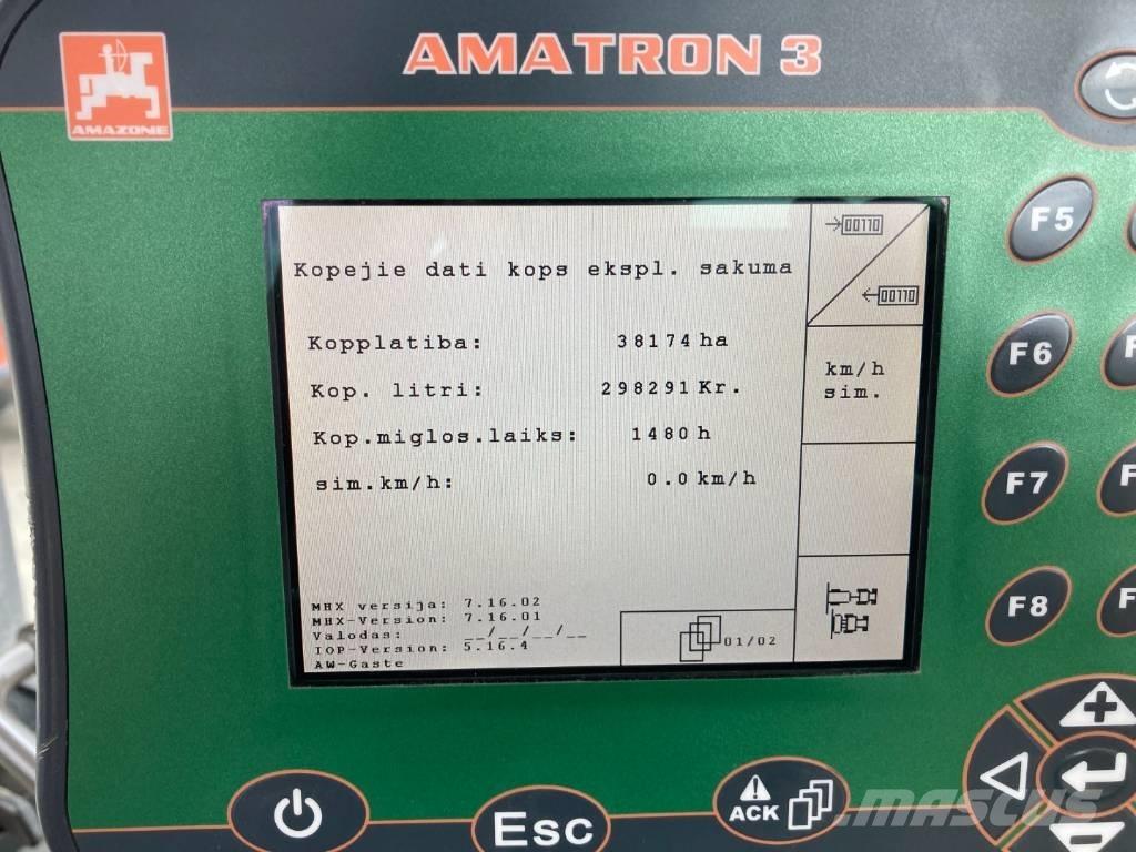 Amazone UX 4200 Pulverizadores arrastrados