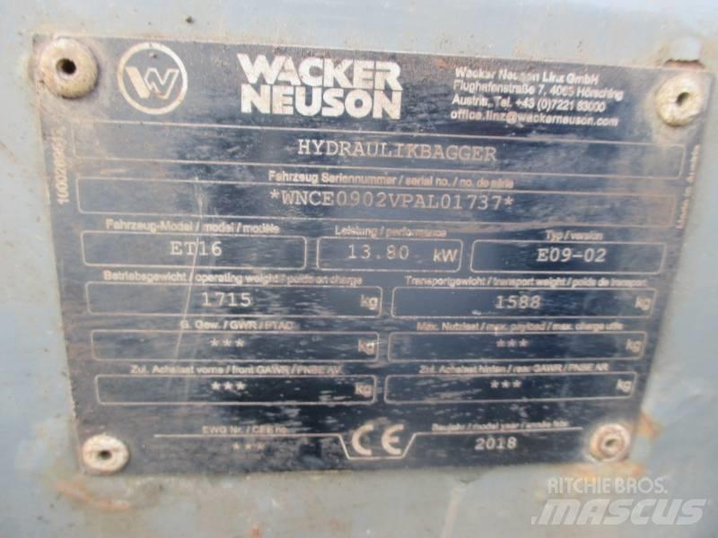 Wacker Neuson ET16 Miniexcavadoras