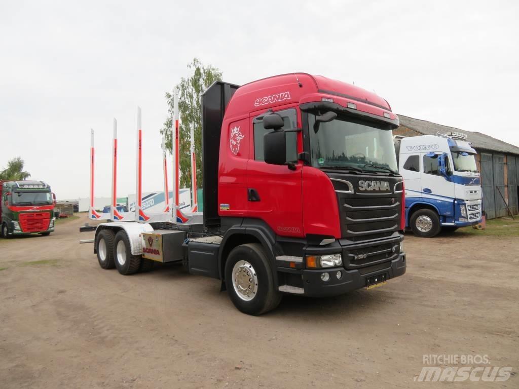 Scania R 520 Transportes de madera