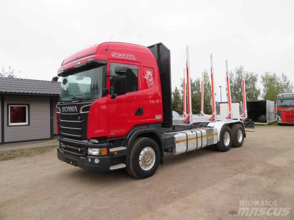 Scania R 520 Transportes de madera