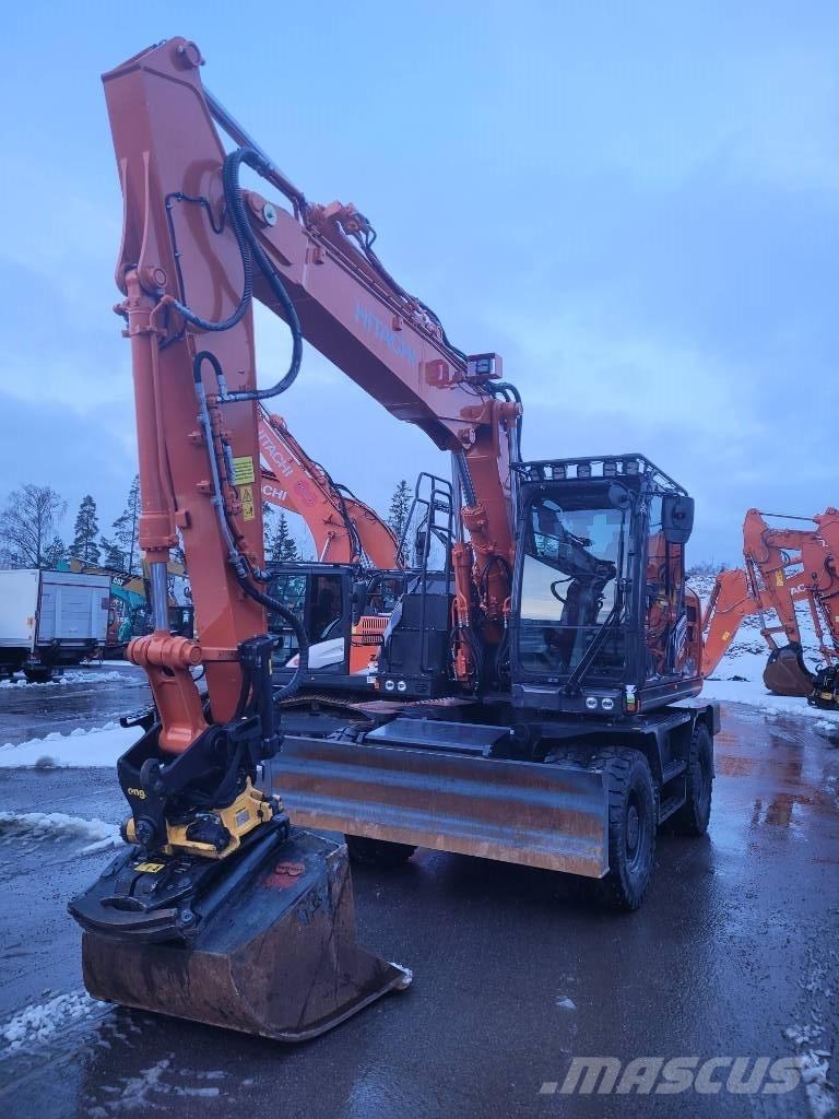 Hitachi ZX155W-7 2P Excavadoras de ruedas