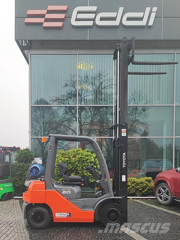 Toyota 02-8FGF20 Camiones LPG