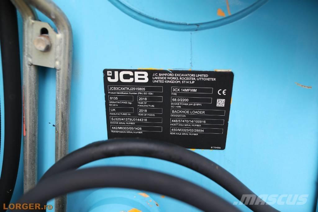 JCB 3 CX 14 Retrocargadoras