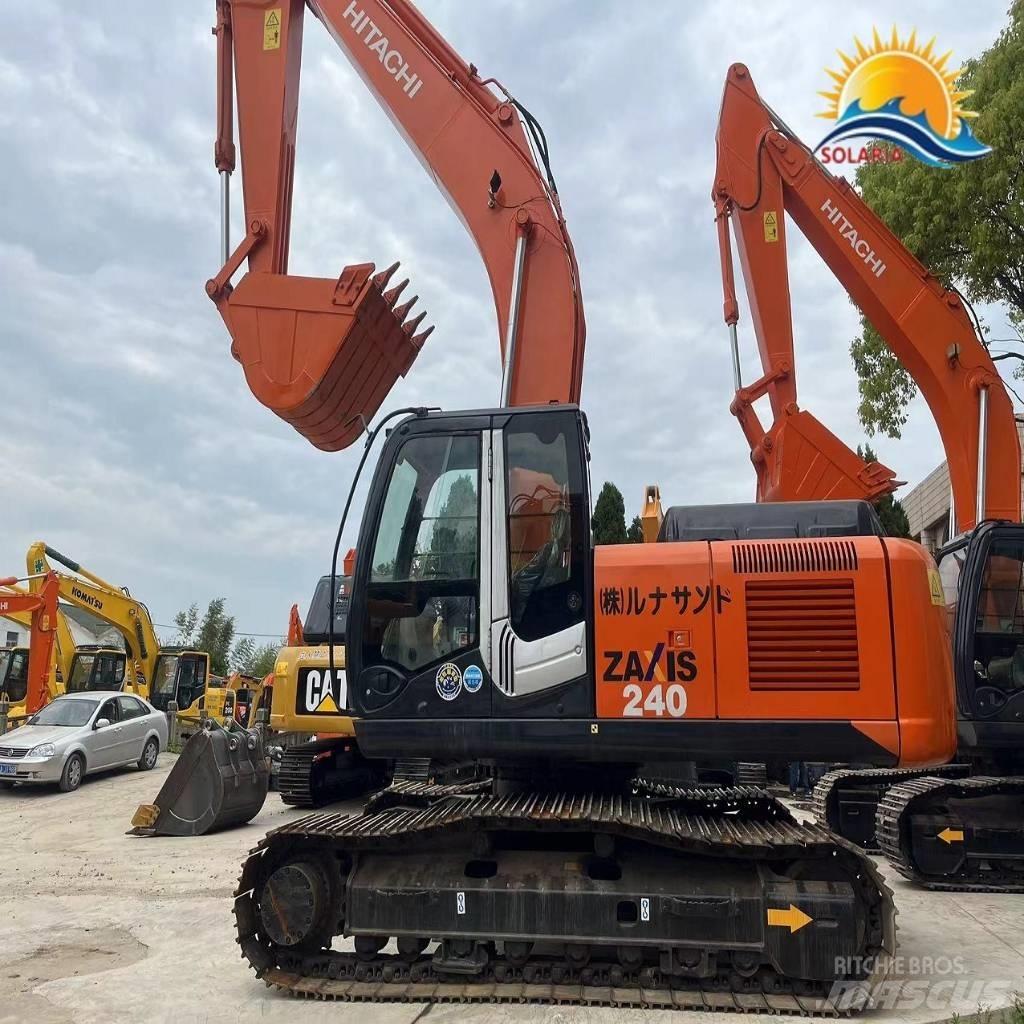 Hitachi ZX 240 Excavadoras sobre orugas