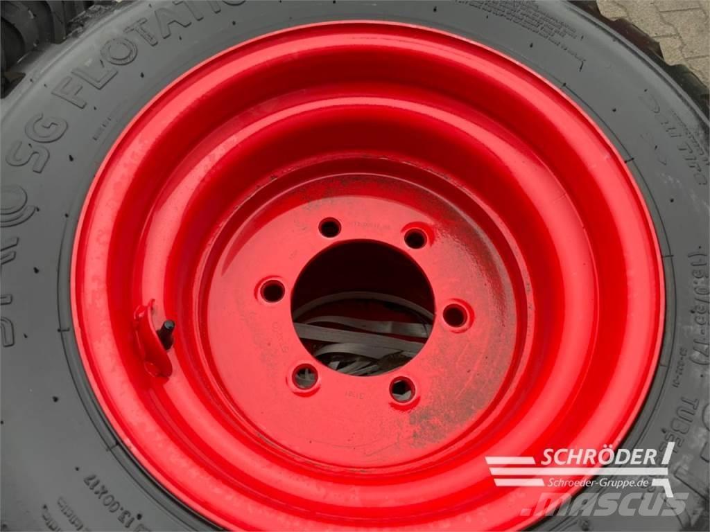  2X 380/55-17 Ruedas dobles