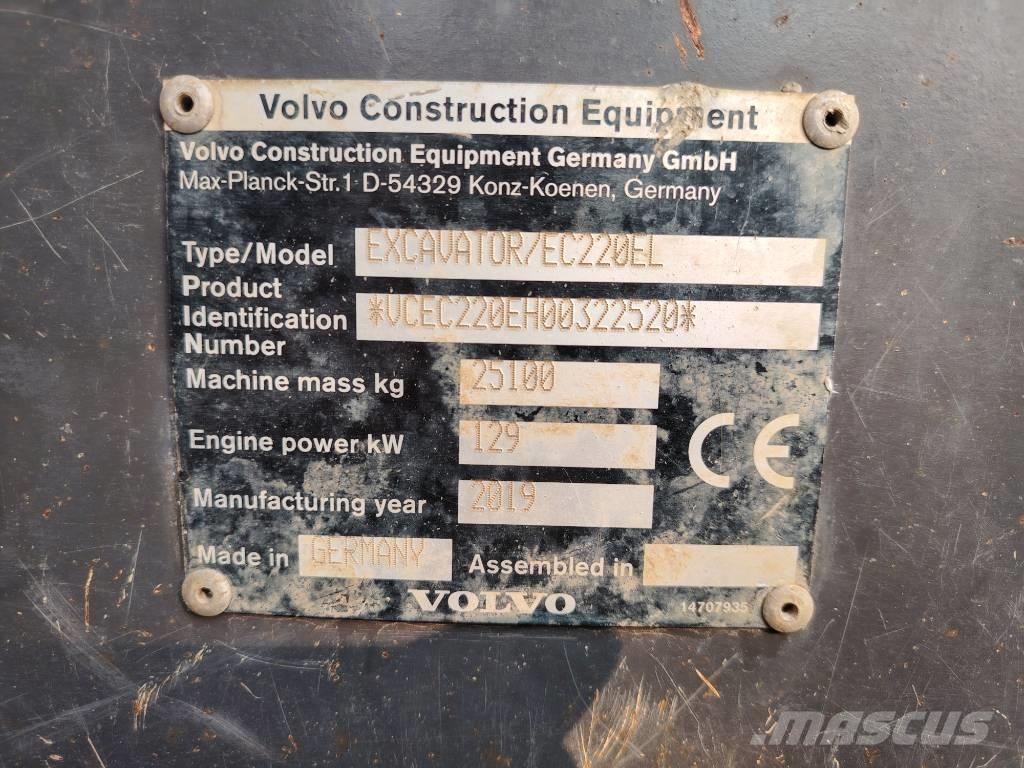 Volvo EC 220 E Excavadoras sobre orugas