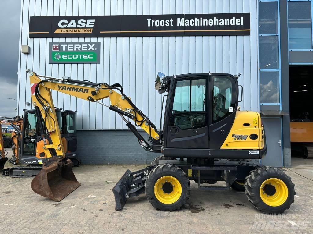 Yanmar B75W Excavadoras de ruedas