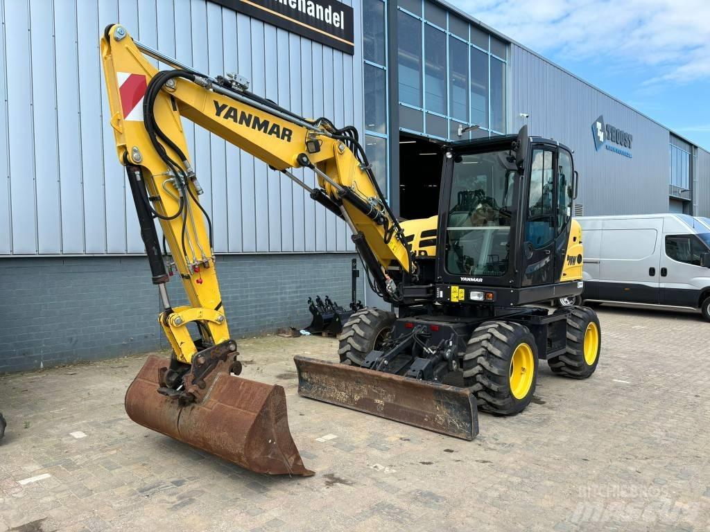 Yanmar B75W Excavadoras de ruedas