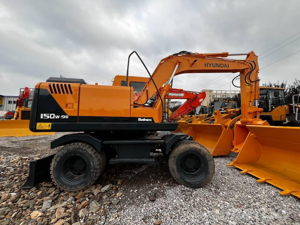 Hyundai 150W-7 Excavadoras de ruedas