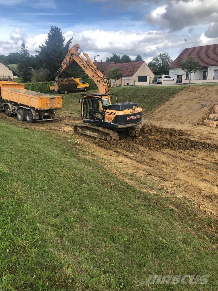 Hyundai R180LC-9A Excavadoras sobre orugas