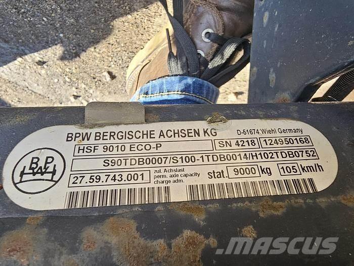 BPW HSF 9010 ECO P Ejes
