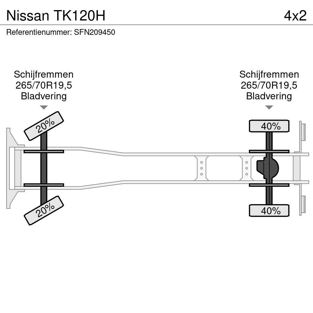 Nissan TK120H Camiones con caja de remolque