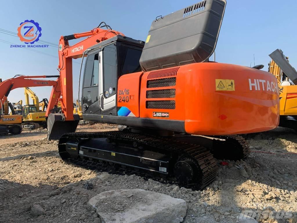 Hitachi ZX 240 Excavadoras sobre orugas