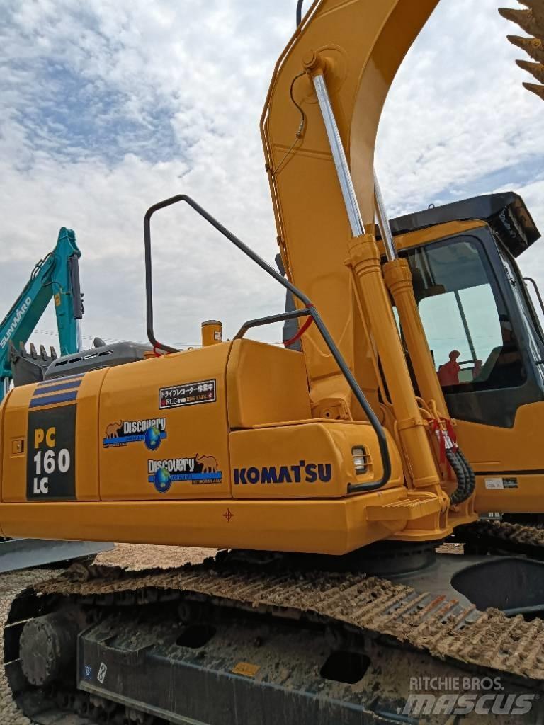 Komatsu PC 160 Excavadoras sobre orugas