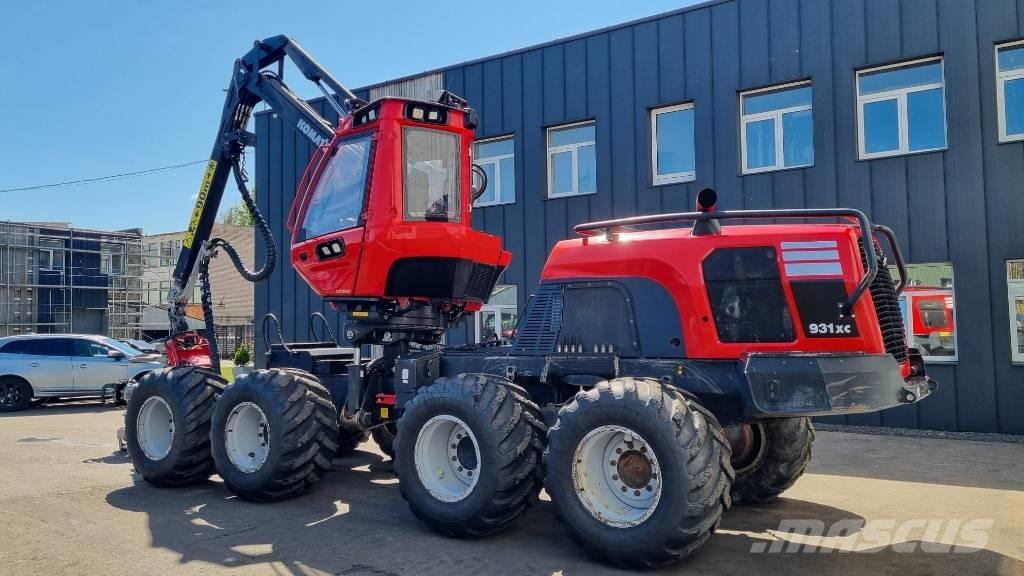 Komatsu 931 XC Cosechadoras