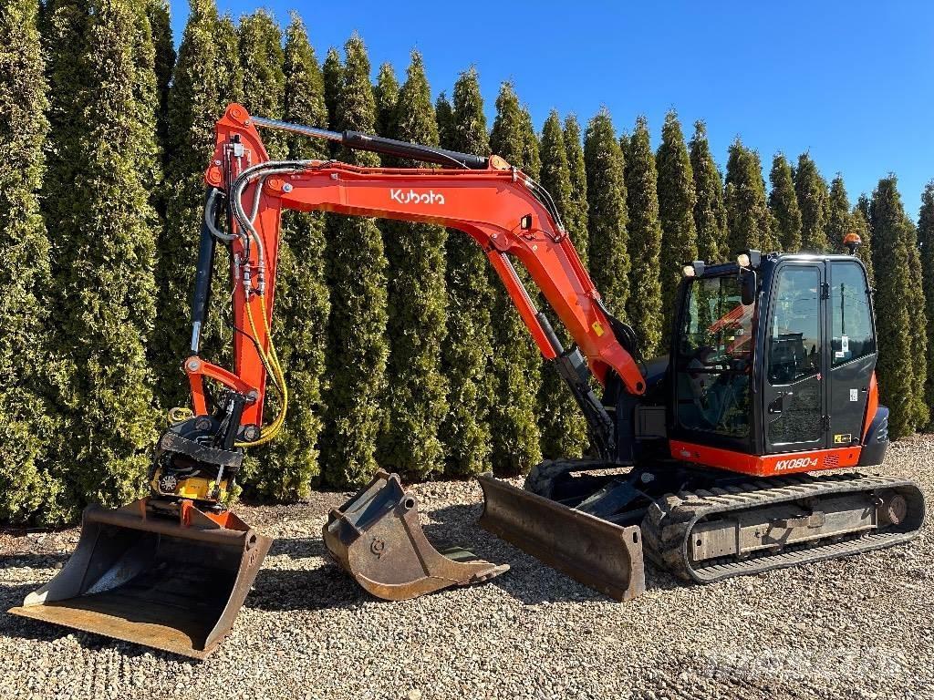 Kubota KX 080-4 Miniexcavadoras