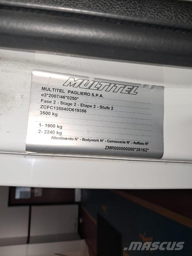 Multitel HX200 Plataformas sobre camión