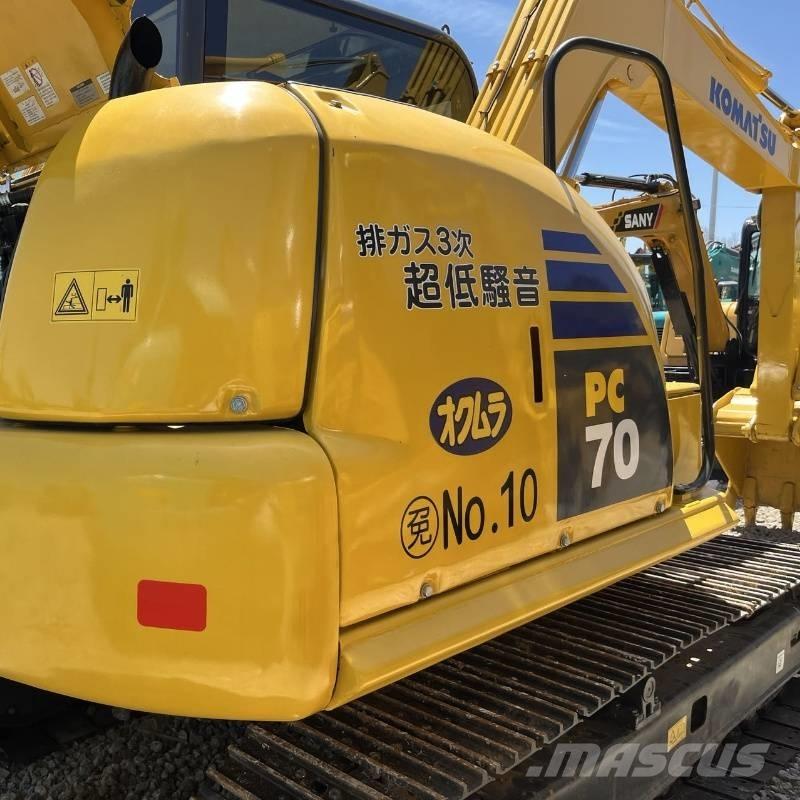 Komatsu PC 70 Excavadoras sobre orugas