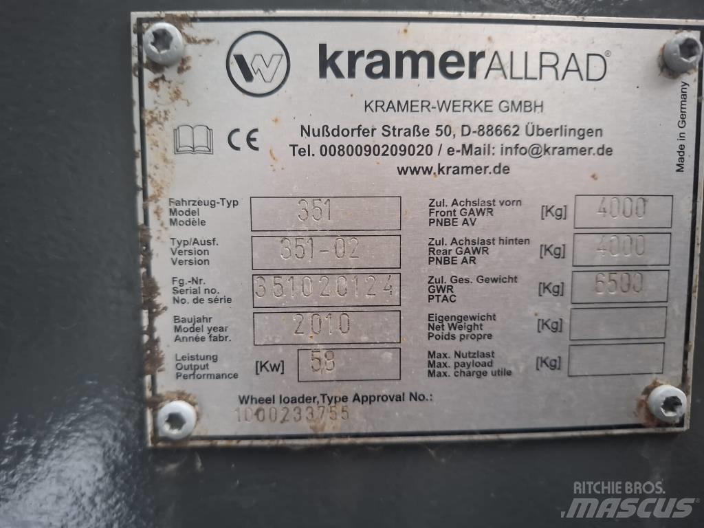 Kramer 480 Cargadoras sobre ruedas