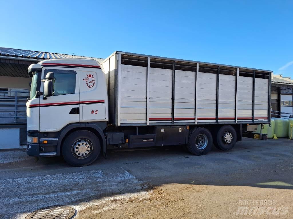 Scania G 410 Camiones para transporte de animales