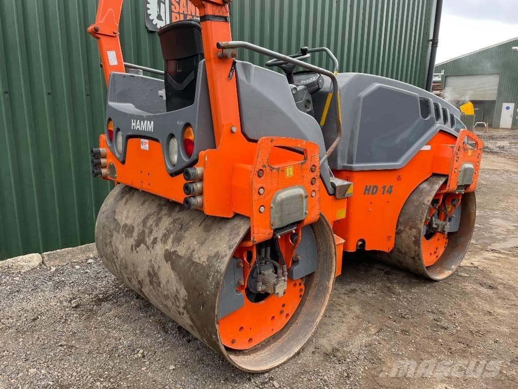 Hamm HD 14 VV Rodillos de doble tambor
