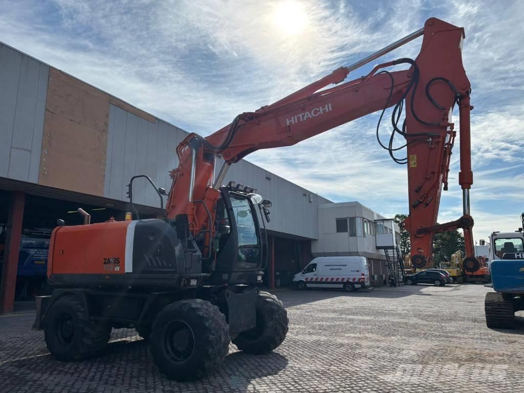 Hitachi ZX 170 W-3 Excavadoras de ruedas