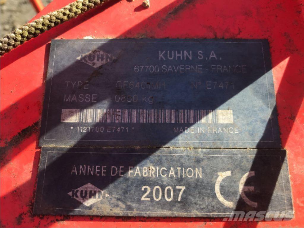 Kuhn GF 6401 MH Rastrilladoras y rastrilladoras giratorias