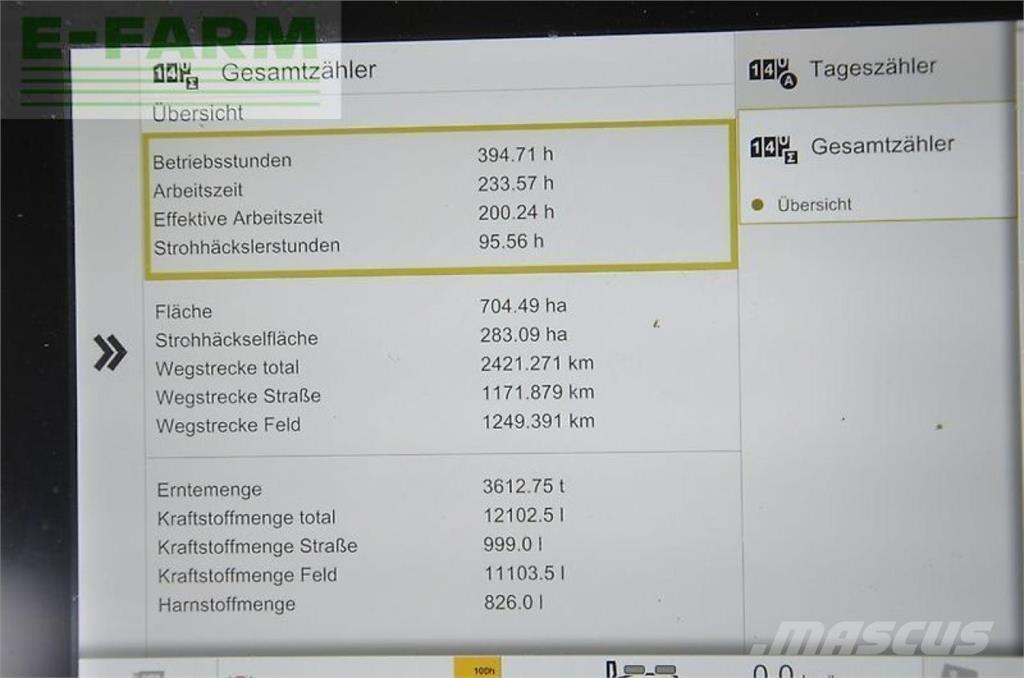 CLAAS trion 730 Cosechadoras combinadas