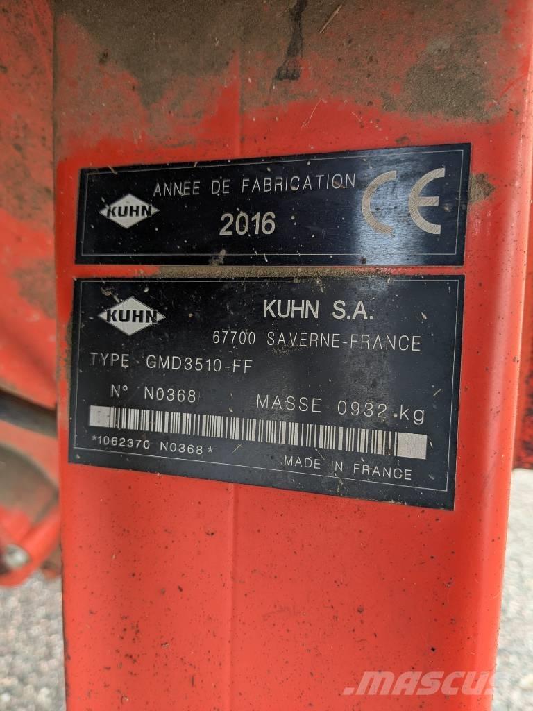 Kuhn GMD 3510 FF Podadoras