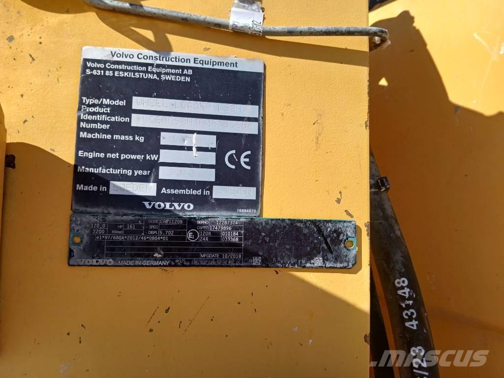 Volvo L 90 H Cargadoras sobre ruedas