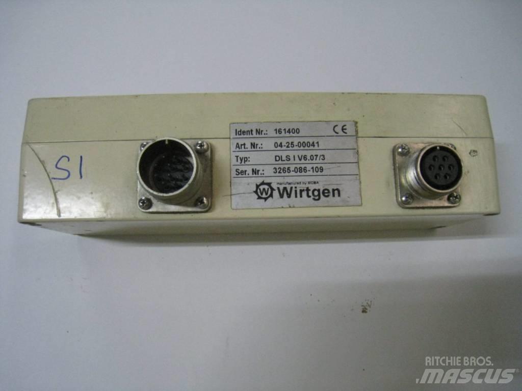 Wirtgen 2000DC Componentes electrónicos