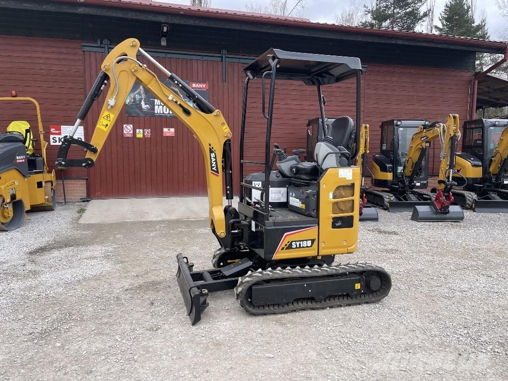 Sany SY18U Miniexcavadoras