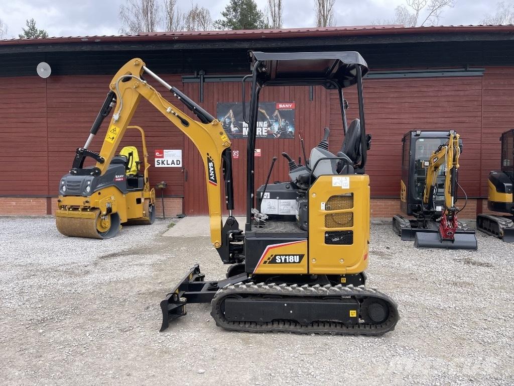 Sany SY18U Miniexcavadoras