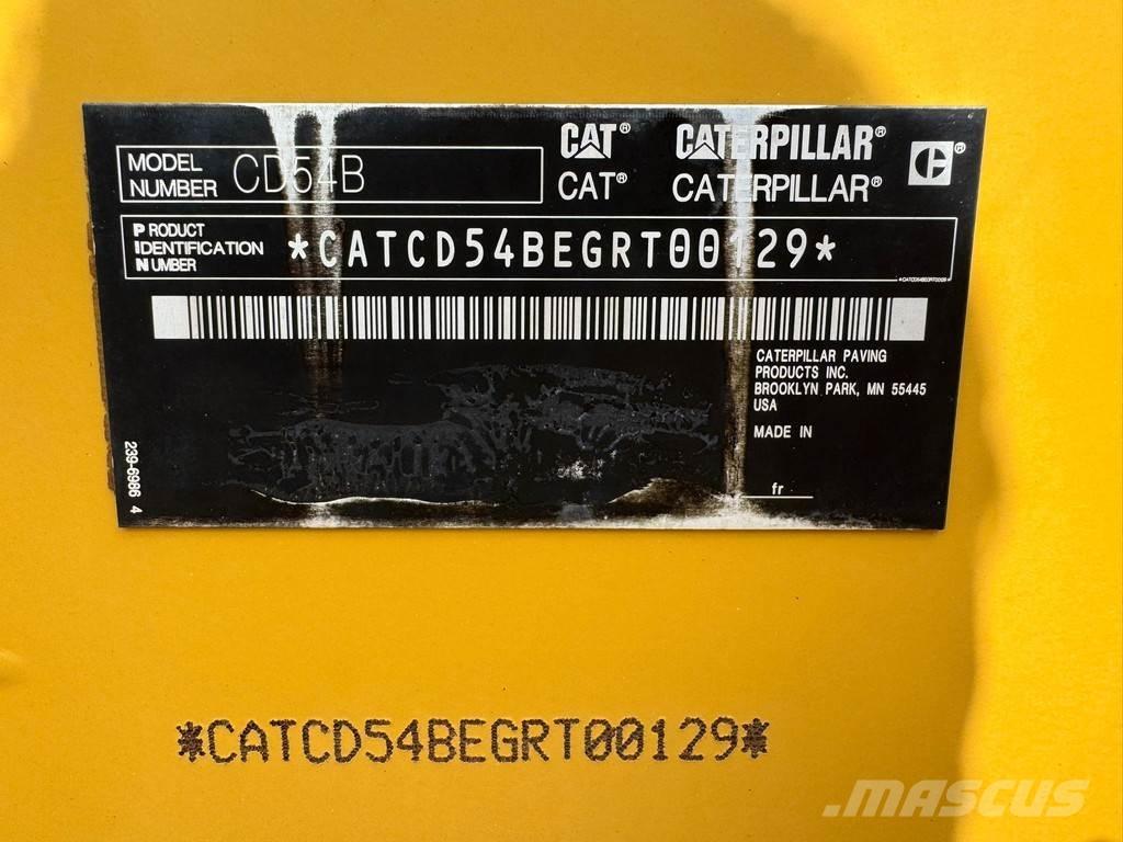 CAT CD54B Rodillos de doble tambor
