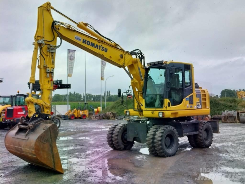 Komatsu PW148-8 Excavadoras de ruedas