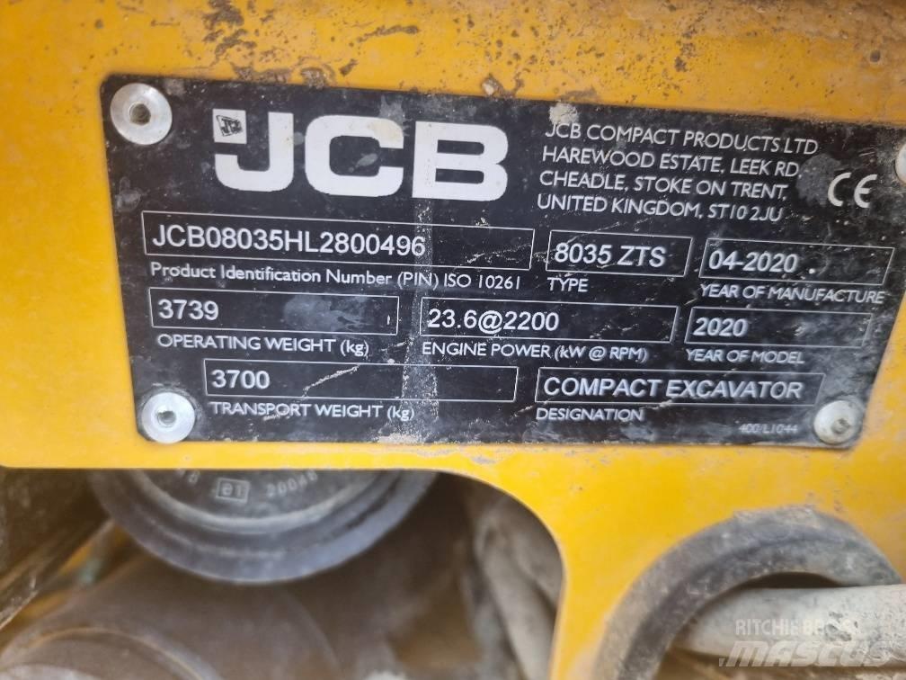 JCB 8035 ZTS Miniexcavadoras