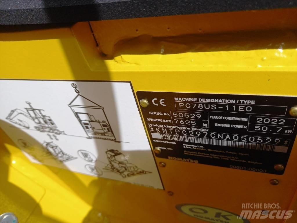 Komatsu PC78US-11EO Excavadoras 7t - 12t