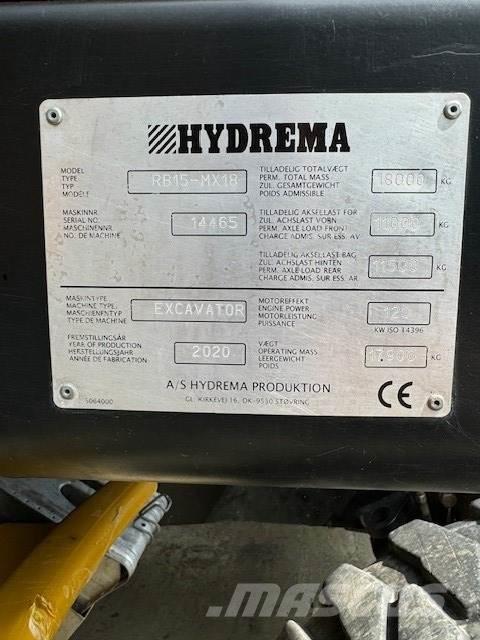 Hydrema MX18T4 Excavadoras de ruedas
