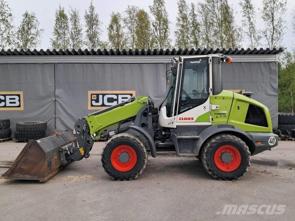 CLAAS 738T Cargadoras de ruedas telescópicas