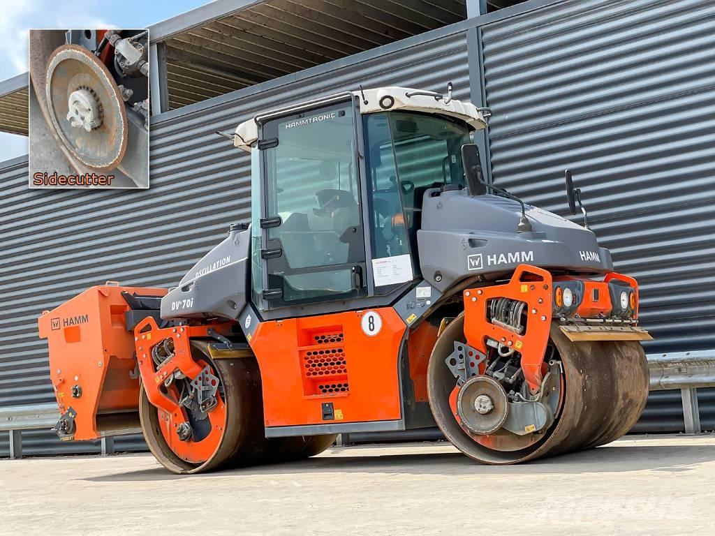 Hamm DV+ 70I VO-S Rodillos de doble tambor