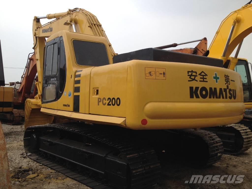 Komatsu PC200-6 Excavadoras sobre orugas