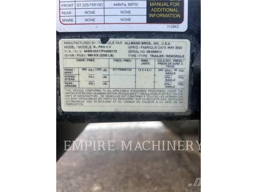 Allmand LT-NLPRIIV Torres de iluminación