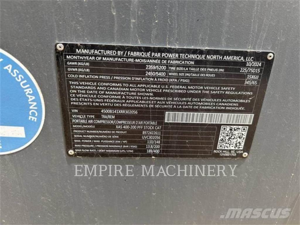 Atlas Copco XAS400CD Compresoras