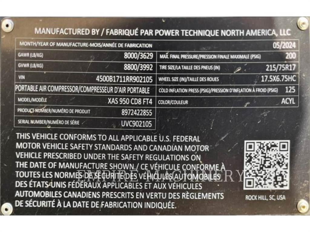 Atlas Copco XAS950CD Compresoras