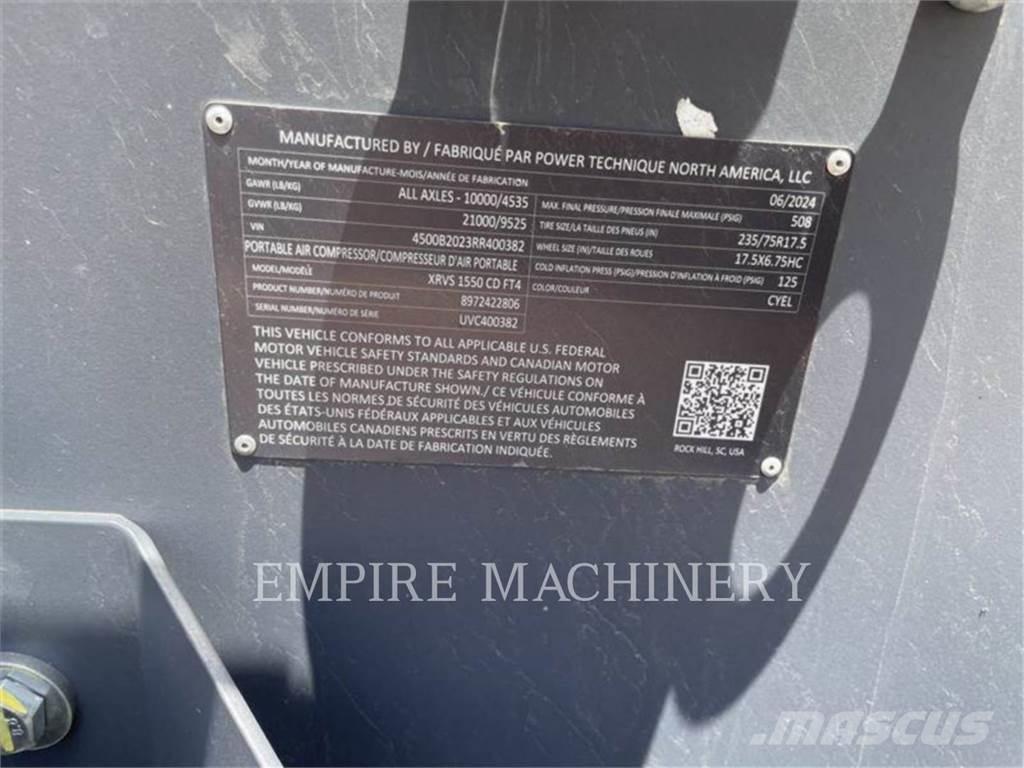 Atlas Copco XRVS1550CD Compresoras